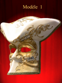 MASCHERA VENEZIANA CASANOVA " MUSICA "