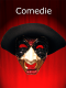 MASQUE VENISE TRAGEDIE et COMEDIE DECORES