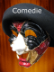 MASK VENICE WHICH LAUGHS TRAGEDY or COMEDY DECORATES